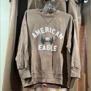 American Eagle Brown Sweatshirt